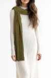Portolano Cashmere Wrap In Green