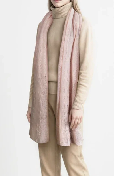 Portolano Cashmere Wrap In Pink