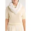 Portolano Cashmere Wrap In White