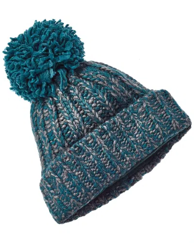 PORTOLANO PORTOLANO CHUNKY KNIT POM WOOL-BLEND HAT