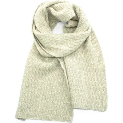 Portolano Chunky Stitched Scarf In Neutral