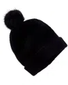 Portolano Chunky Wool-blend Beanie In Black