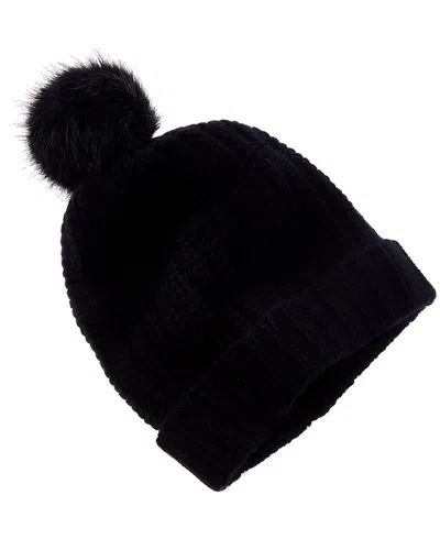Portolano Chunky Wool-blend Beanie In Black