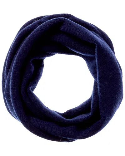 Portolano Circular Cashmere Neck Warmer In Blue