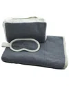 Portolano Color Block Travel Gift Set In Blue