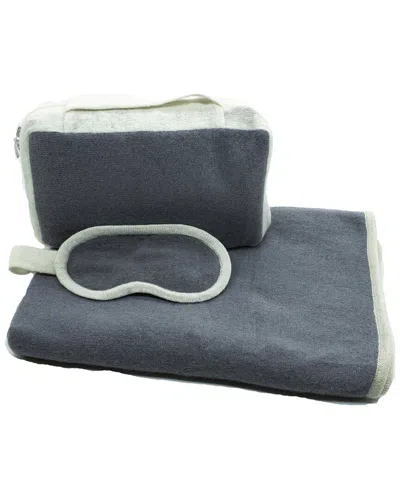 Portolano Color Block Travel Gift Set In Blue