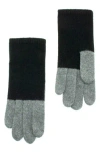 Portolano Colorblock Cashmere Gloves