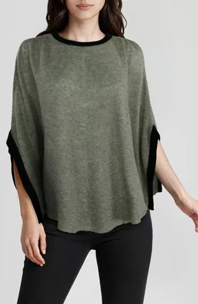Portolano Colorblock Top In Green