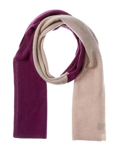 Portolano Colorblocked Cashmere Scarf In Multi