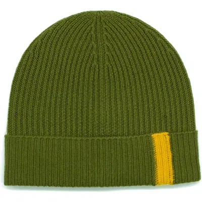 Portolano Contrast Detail Rib Cuff Beanie