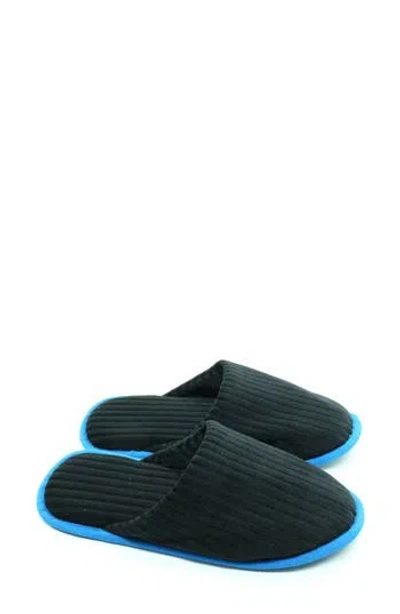 Portolano Corduroy Scuff Slipper In Animal Print