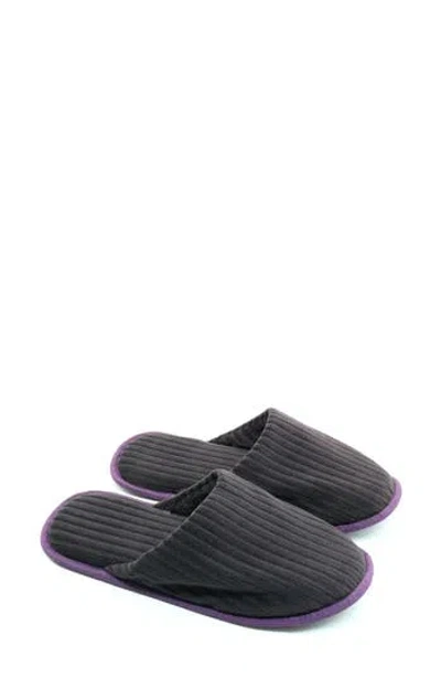 Portolano Corduroy Scuff Slipper In Multi