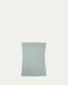 Portolano Embellished Cashmere Scarf In Light Grey