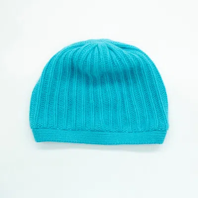 Portolano Fancy Stitch Beret In Blue