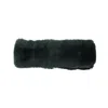 Portolano Faux Fur Headband In Black