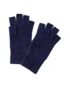 Portolano Fingerless Cashmere Glove In Multi