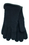 Portolano Fleece Lined Gloves In Black