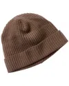 Portolano Cashmere Ribbed Beanie