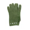 PORTOLANO GLOVES WITH STUDS AND SLIT ON FINGERS