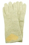 Portolano Heart Gloves In Green