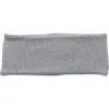Portolano Honeycomb Stitch Cashmere Headband In Gray