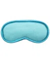Portolano Knitted Eye Mask With Satin Piping