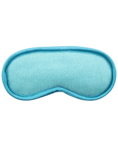 Portolano Knitted Eye Mask With Satin Piping