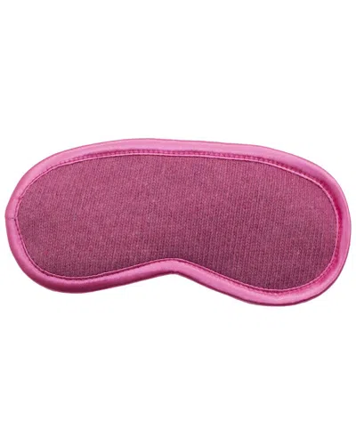 Portolano Knitted Eye Mask With Satin Piping