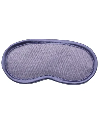 Portolano Knitted Eye Mask With Satin Piping