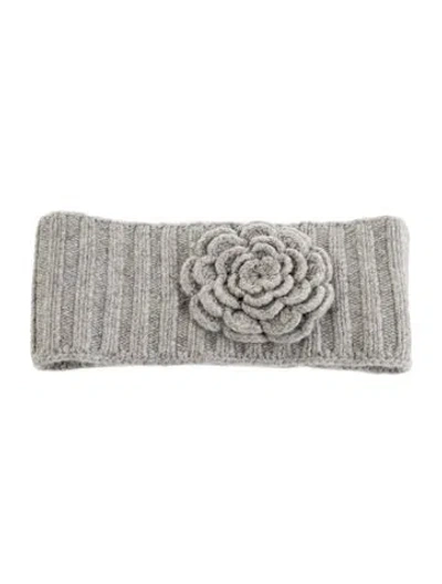 Pre-owned Portolano Knitted Headband W/tags In Gray