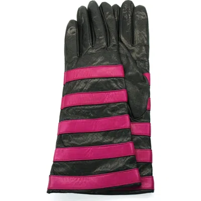 Portolano Leather Gloves In Black