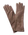 Portolano Long Silk-lined Suede Gloves