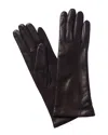 Portolano Leather Gloves In Black