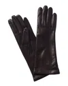 Portolano Leather Gloves In Black