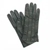 Portolano Leather Gloves With Contrast Stitches In Multi