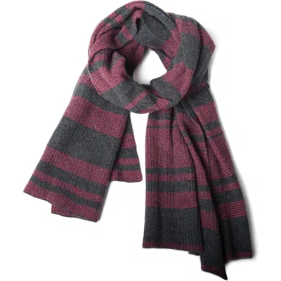Portolano Lightweight Cashmere Striped Wrap