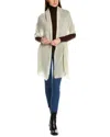 Portolano Lightweight Cashmere Wrap In Metallic