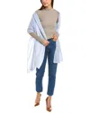 Portolano Lightweight Cashmere Wrap In Multi