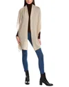 Portolano Lightweight Cashmere Wrap In Neutral