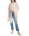 Portolano Light Weight Scarf Wrap In White