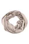 Portolano Merino Wool Infinity Scarf In Fango