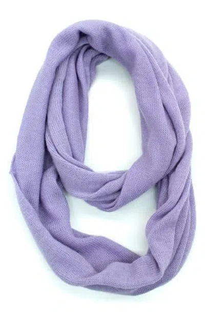 Portolano Merino Wool Infinity Scarf In Lavander