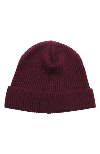 Portolano Merino Wool Rib Cuff Beanie