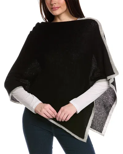 Portolano Mini Cashmere Poncho In Pattern