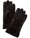 Portolano Napa Leather Gloves In Brown