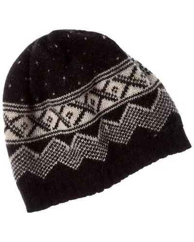 Portolano Nordic Design Cashmere Beanie In Black
