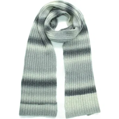 Portolano Ombré Stripe Merino Wool Blend Scarf