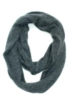 Portolano Plain Loop Scarf In Blue