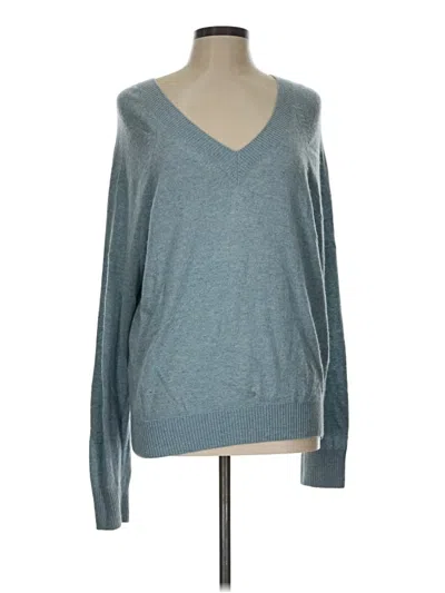 Pre-owned Portolano Pullover Sweater In Blue