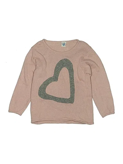 Pre-owned Portolano Kids' Pullover Sweater In Tan